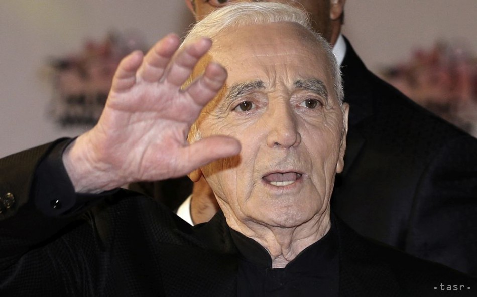 Na snímke Charles Aznavour. Foto: TASR/AP