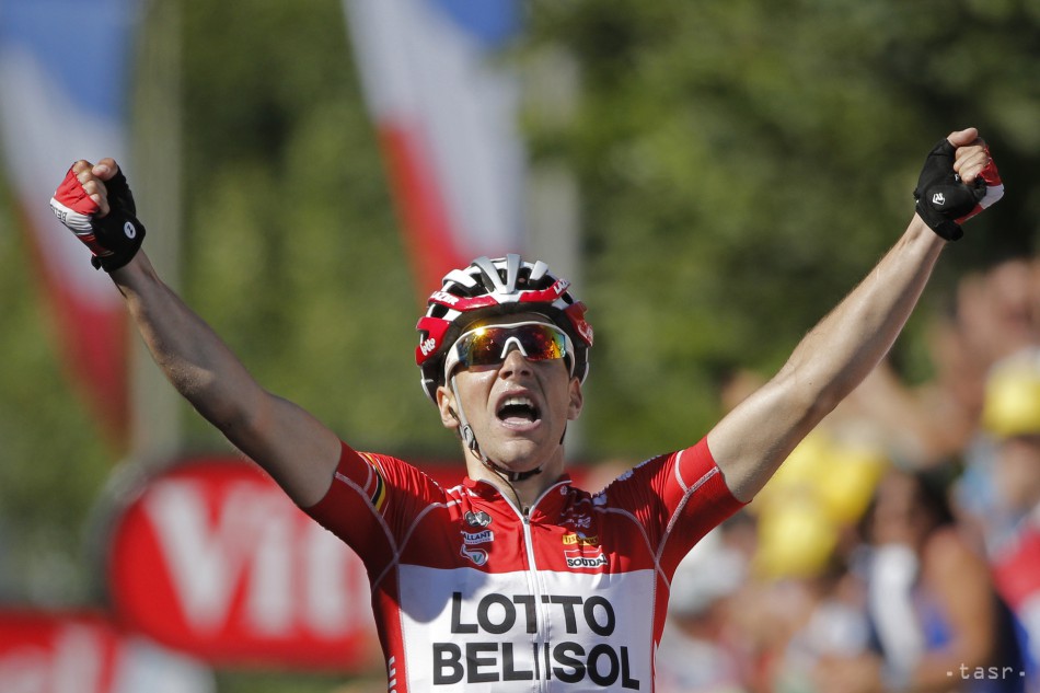 Francúzsky cyklista Tony Gallopin. Foto: TASR/AP