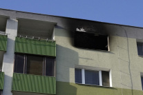 Požiar bytu v bratislavskej Vrakuni