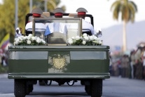 Pohreb F.Castra na Kube 
