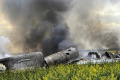 Ukrajina: Havarovaný ruský bombardér predtým útočil na Dnipro