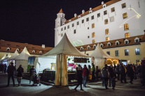 Vianočné trhy na Bratislavskom hrade