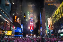 Oslavy Nového roka v New Yorku