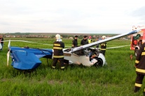 Nehoda aeromobilu v Nitre