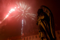 Oslavy Silvestra a Nového roka v Košiciach 