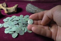 Lučivná, mince, archeológia