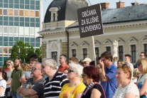 Protest, Za slušné Slovensko, Nitra