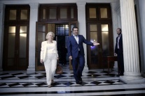 Vymenovanie dočasnej gréckej premiérky