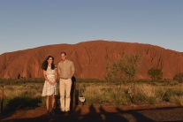 Princ William a Kate navštívili Uluru 