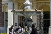 Otvorenie fontán v Bratislave