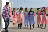 Výroba tradičného kórejského jedla kimchi
