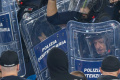Po výtržnostiach fanúšikov Slovana v Ríme je jeden zranený policajt