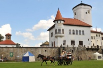 Otvorenie obnovených častí Budatínskeho hradu