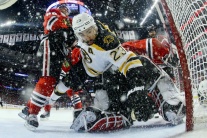 Piaty zápas finále NHL Chicago - Boston