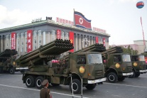 Obrovská vojenská prehliadka v Pchjongjangu