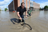 Ničivé záplavy v Kanade