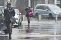 Daždivé počasie v Bratislave