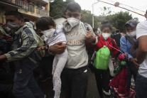 Do Guatemaly dorazilo najmenej 9000 honduraských m