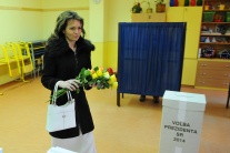 Helena Mezenská volila prezidenta