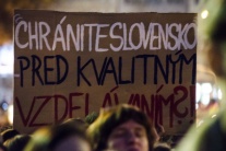 Štrajk učiteľov v Bratislave