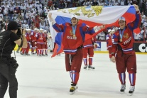Finále MS 2012 v hokeji Rusko - Slovensko