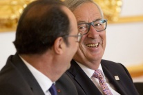  Jean-Claude Juncker, Francois Hollande