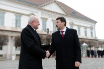 Návšteva prezidenta SR Ivana Gašparoviča v Maďarsk