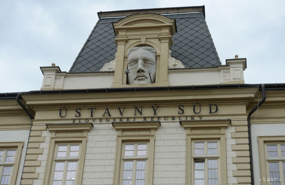 Na archívnej snímke v Košiaciach budova Ústavného súdu SR. Foto: TASR František Iván
