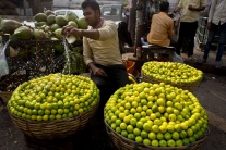 Prechádzka trhoviskom v Indii
