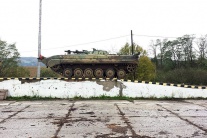 Vagónovanie obrnených vozidiel v Pliešovciach-Sáse