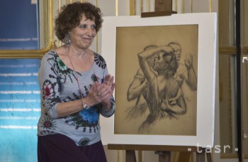 Degasovu skicu dostala po 76 rokoch dcéra jej pôvodného majiteľa 