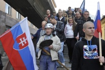 Pochod za slušný život v Bratislave