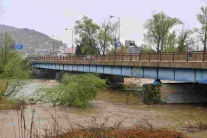 Zvýšená hladina riek na Kysuciach
