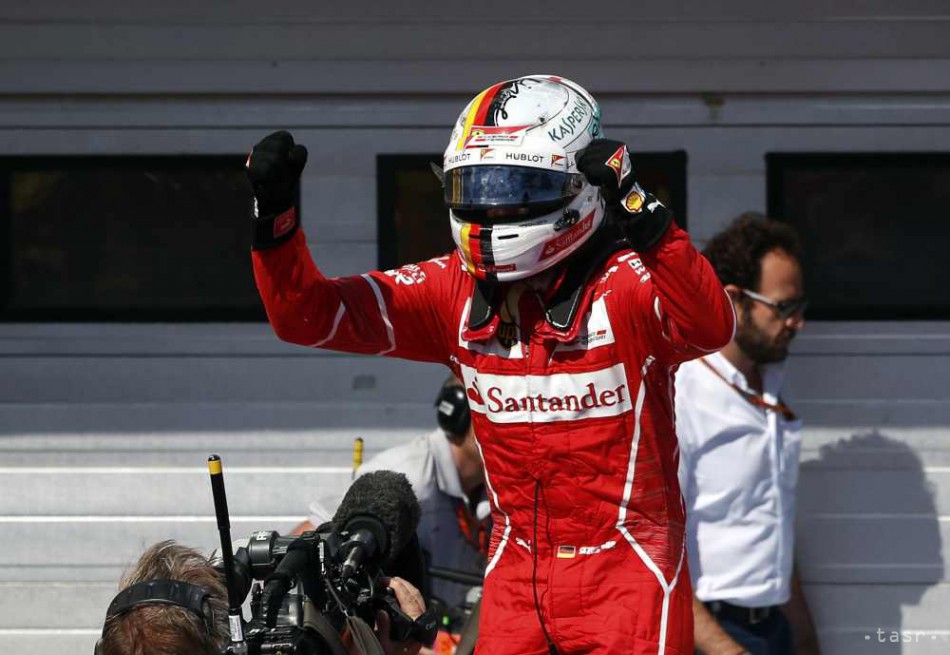 Nemecký pilot F1 na Ferrari Sebastian Vettel, archívna snímka Foto: TASR/AP