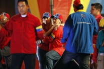 Maradona prišiel podporiť Chávezovho nástupcu