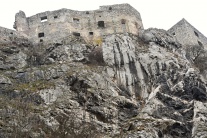 Geologický prieskum pod hradom Strečno