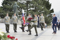 SR Bratislava 72. výročie ukončenie boje spomienka