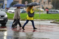 Ďaždivé počasie v Košiciach