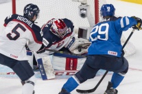 Hokej juniorov na MS20 Slovensko - Fínsko
