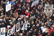 Protestné zhromaždenia Za slušné Slovensko na Náme
