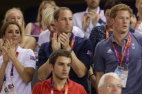 Princ William a Kate fandili na olympiáde
