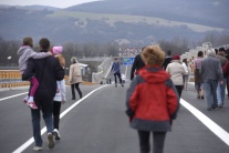 Otvorenie nového mosta v Trenčíne
