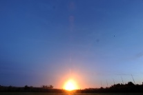 Výbuch rakety Antares na štarte