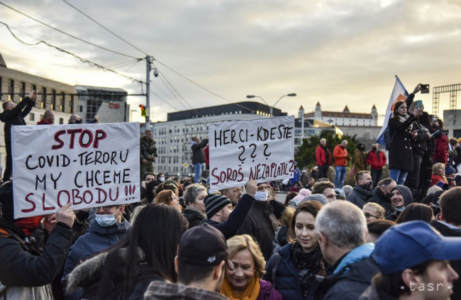 SLEDOVALI SME: Protesty na Slovensku
