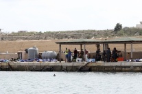 Lampedus, migranti 