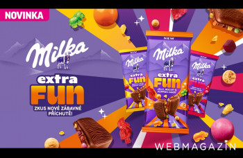  Milka Extra Fun: Nová čokoláda, ktorá sa nebojí prekvapiť