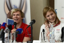 Adam Žampa a Anastasia Kuzminová