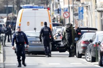 Policajné razie v Bruseli
