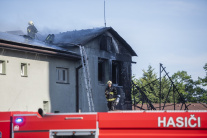 Požiar na Kazanskej ulici v Bratislave