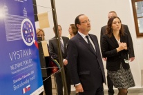 Francois Hollande na Slovensku
